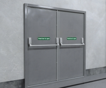 Modern Fire Door-ID:904476887