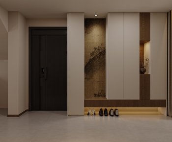 New Chinese Style Shoe Cabinet-ID:491249087