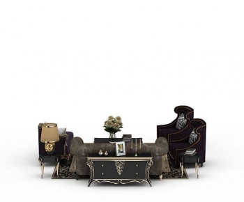 European Style Sofa Combination-ID:284938863