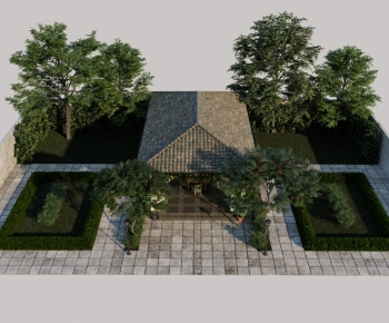 Modern Courtyard/landscape-ID:388829738