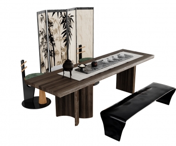 New Chinese Style Tea Tables And Chairs-ID:873356101