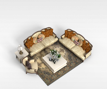 European Style Sofa Combination-ID:769488104