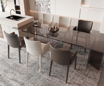 Modern Dining Table And Chairs-ID:978183983