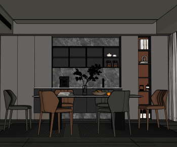 Modern Dining Room-ID:118567943