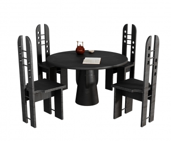 Modern Dining Table And Chairs-ID:459418064