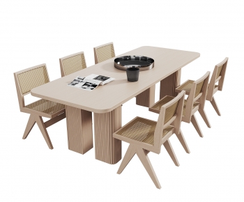 Modern Dining Table And Chairs-ID:436914928
