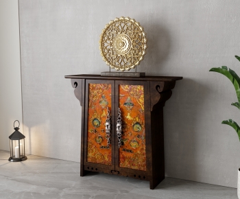Chinese Style Entrance Cabinet-ID:788544897