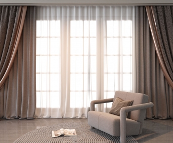 Modern Single Sofa-ID:117698916