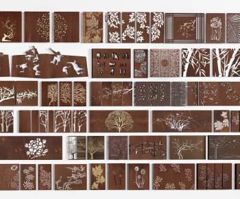 New Chinese Style Landscape Wall-ID:566574107