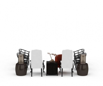 New Chinese Style Lounge Chair-ID:689956901