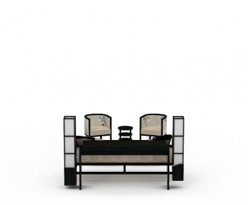 New Chinese Style Sofa Combination-ID:476392034