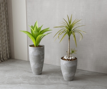 Modern Ground Green Plant Potted Plants-ID:600140092