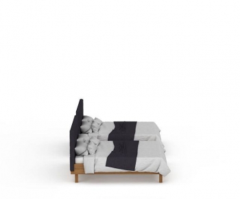 Modern Single Bed-ID:304977897