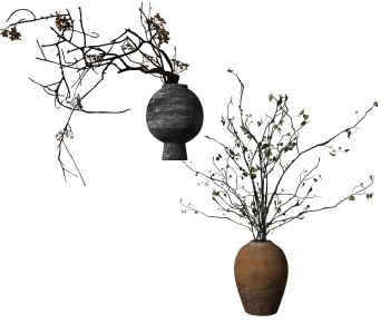Wabi-sabi Style Dried Branch-ID:803750999