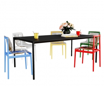 Modern Dining Table And Chairs-ID:824024922