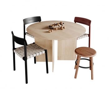 Modern Dining Table And Chairs-ID:315896997