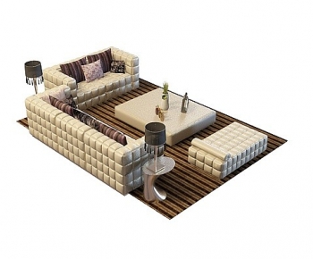 European Style Sofa Combination-ID:444902902