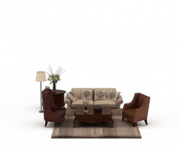 Simple European Style Sofa Combination-ID:450445891