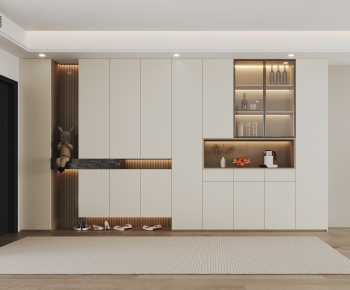 Modern Shoe Cabinet-ID:602066048