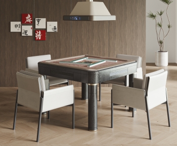 Modern Mahjong Tables And Chairs-ID:981209996