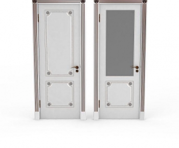 Simple European Style Single Door-ID:940572985