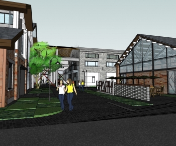 Industrial Style Architecture Of Artistic Style-ID:429475077