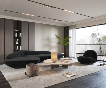 Modern A Living Room-ID:781939031