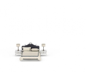 European Style Double Bed-ID:447490933