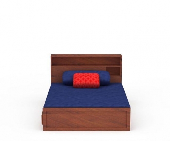 Modern Single Bed-ID:377879156