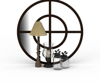 New Chinese Style Decorative Set-ID:127279857