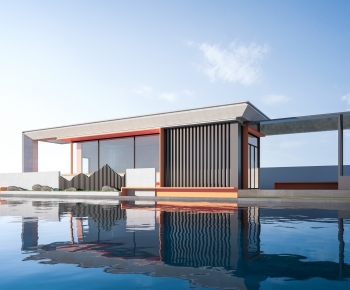 Modern Appearance Of Commercial Building-ID:909272916