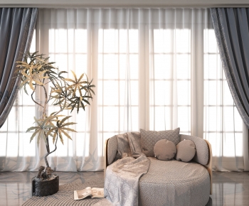 Modern Single Sofa-ID:130392073