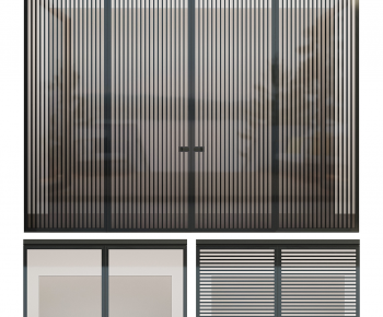 Modern Sliding Door-ID:410554896