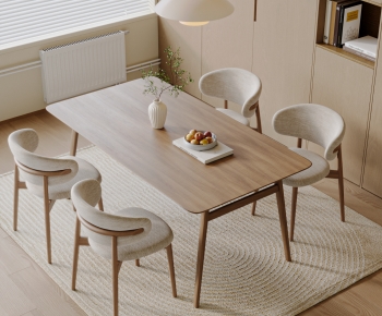 Nordic Style Dining Table And Chairs-ID:193639994