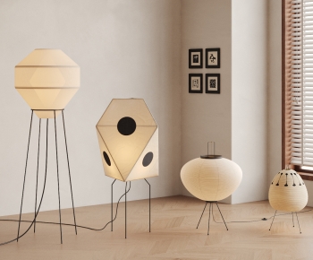 Wabi-sabi Style Floor Lamp-ID:917094957