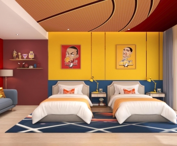 Modern Guest Room-ID:691483022