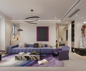 Modern A Living Room-ID:393017054