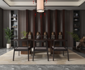 New Chinese Style Tea House-ID:587709908