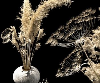Wabi-sabi Style Dried Branch-ID:881570105