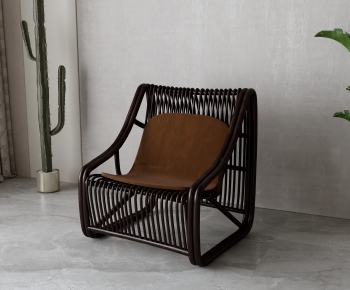 New Chinese Style Lounge Chair-ID:772378923