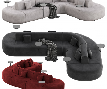 Modern Curved Sofa-ID:283641109