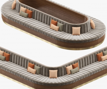 Modern Curved Sofa-ID:931716929