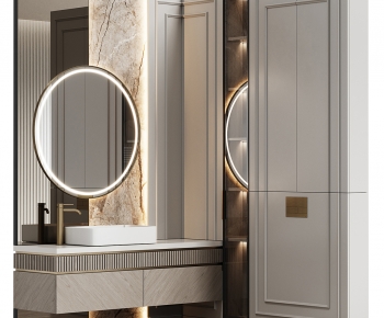 Modern Bathroom Cabinet-ID:887348895