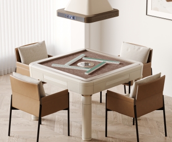 Modern Mahjong Tables And Chairs-ID:887238039
