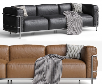 Modern Three-seat Sofa-ID:726709418