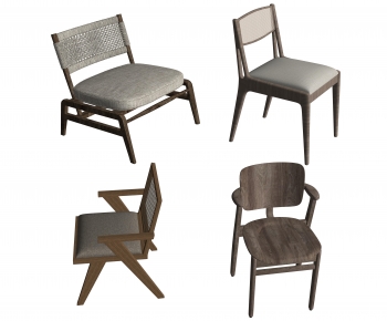 Retro Style Lounge Chair-ID:823360929