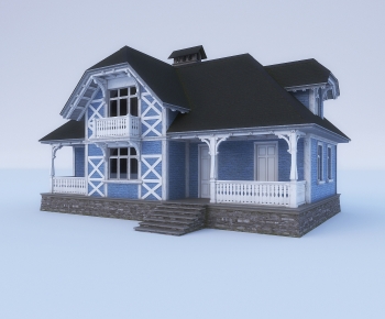 European Style Detached Villa-ID:713640931