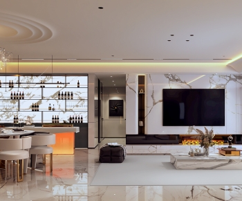 Modern A Living Room-ID:931319003