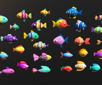 Modern Aquatic Animals-ID:246203901