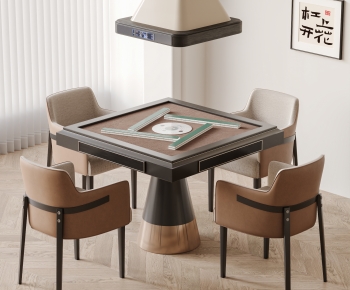 Modern Mahjong Tables And Chairs-ID:199907067